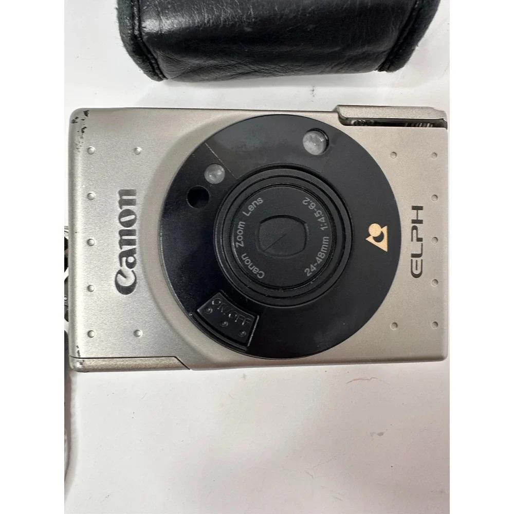 Canon ELPH 240 APS Film Camera w/ Case Tested